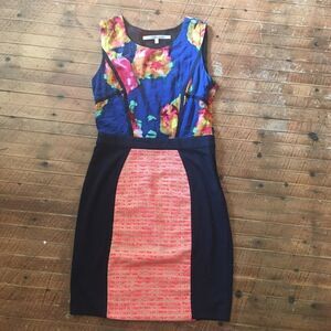 Rachel Rachel Roy bodycon mixed media dress